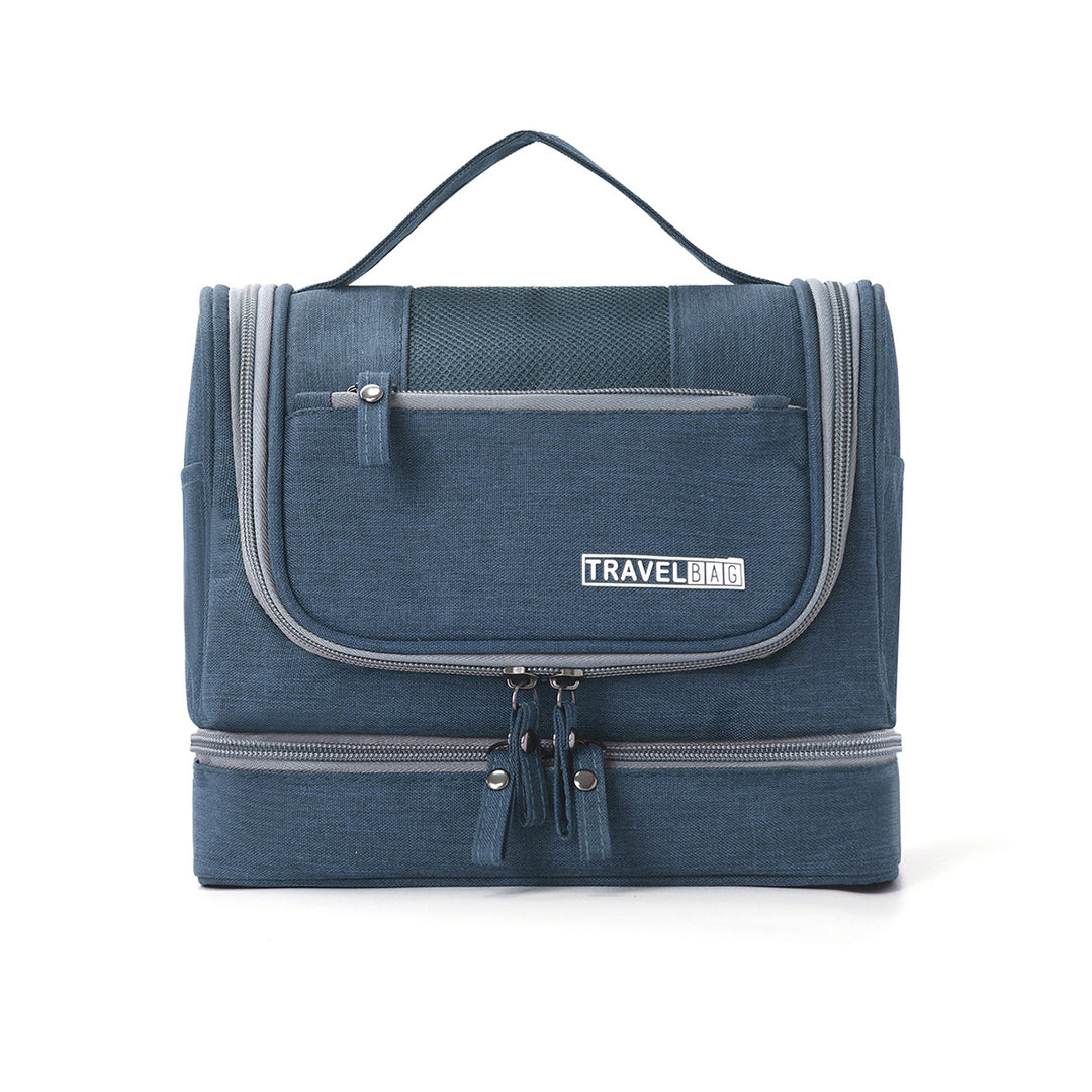 Travel toiletry bag with multiple compartments and practical organization Bowlift