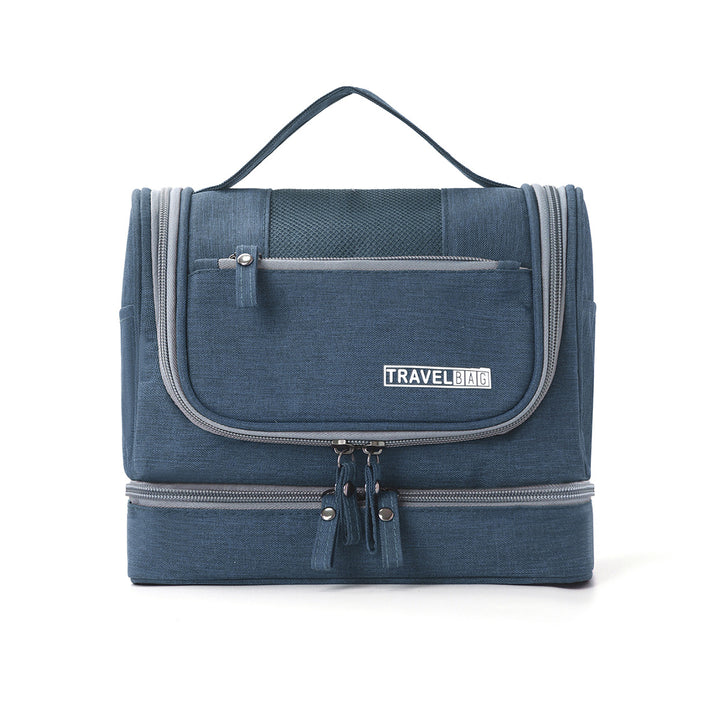 Travel toiletry bag with multiple compartments and practical organization Bowlift