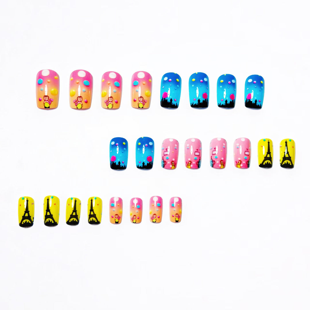 Artistic Scenic Nail Art Bowlift
