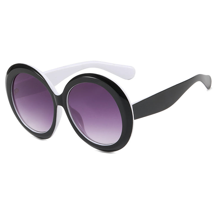 Ladies fashionable sunglasses with large frame and UV protection Bowlift