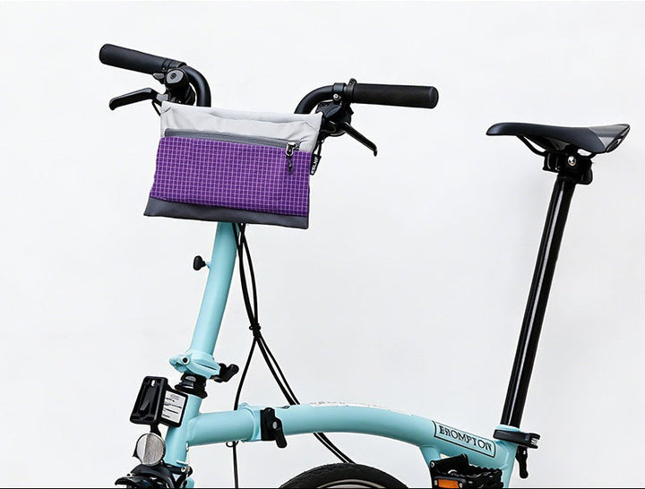 lightweight urban grid-pattern crossbody organizer bag with exterior zip pocket and adjustable strap Bowlift