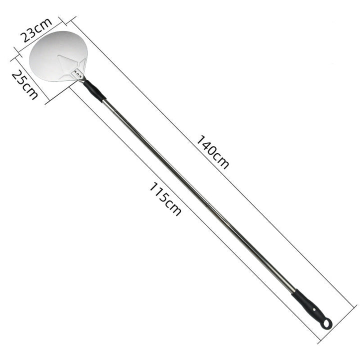 Extendable Stainless Steel Pizza Peel with Telescopic Folding Handle Bowlift