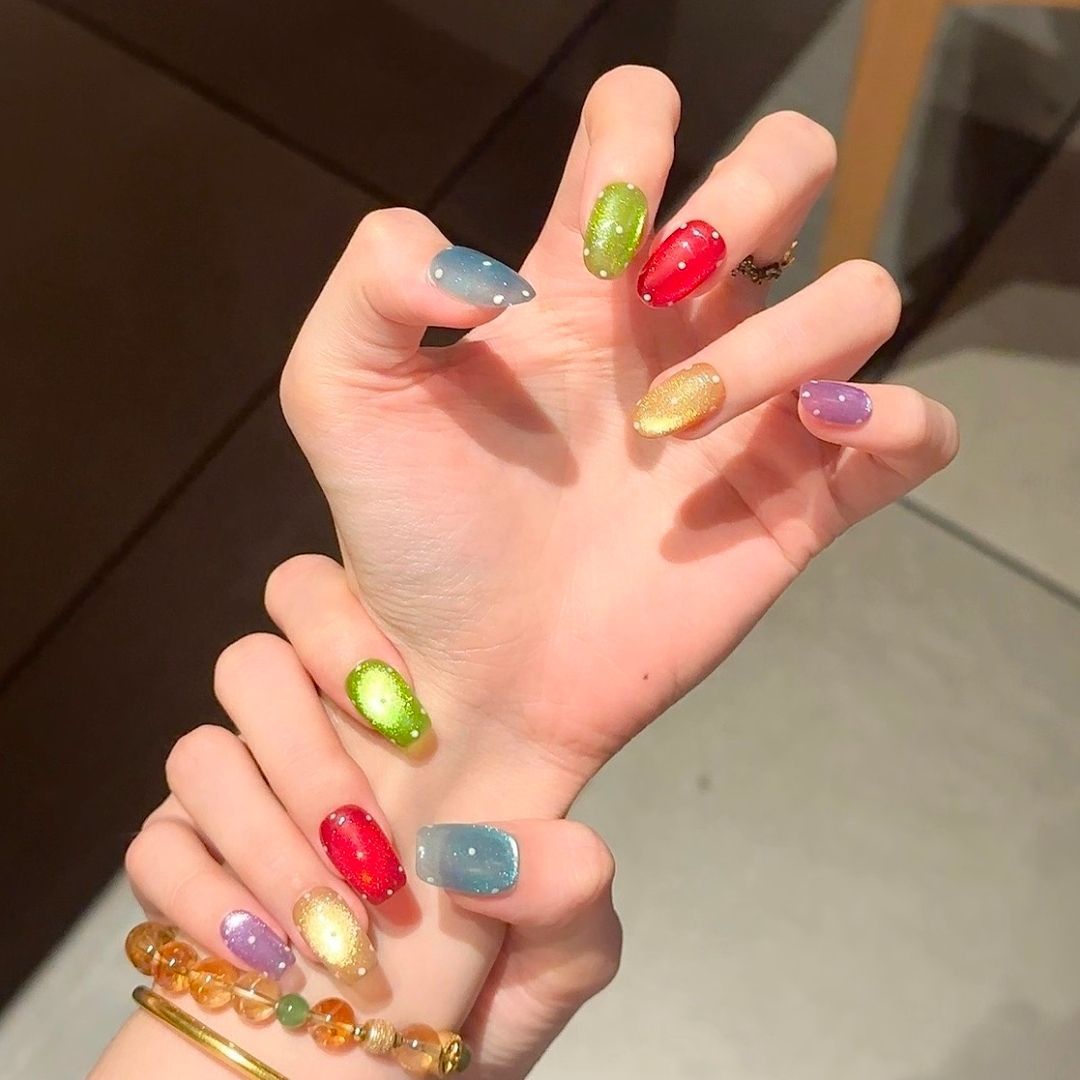 Artistic Ombre Glitter Nail Art Set Bowlift