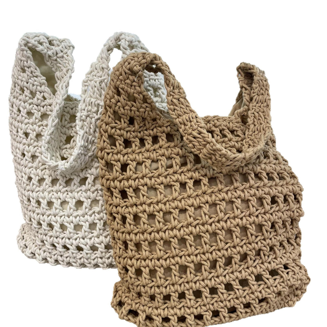 Handcrafted mesh tote bag Bowlift