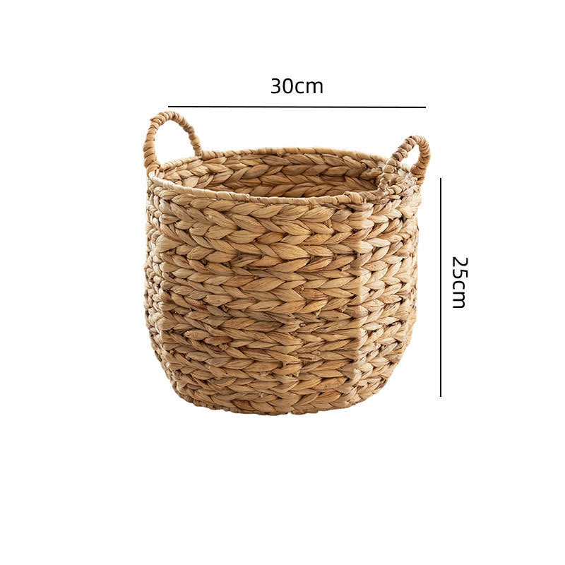 Handwoven decorative basket with heart motif Bowlift