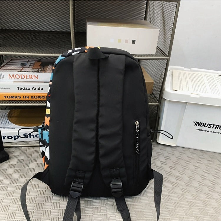 Graphic Print Backpack Bowlift