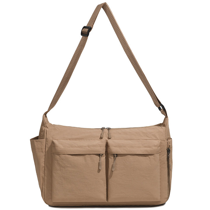 Multi-Pocket Crossbody Messenger Bag Bowlift