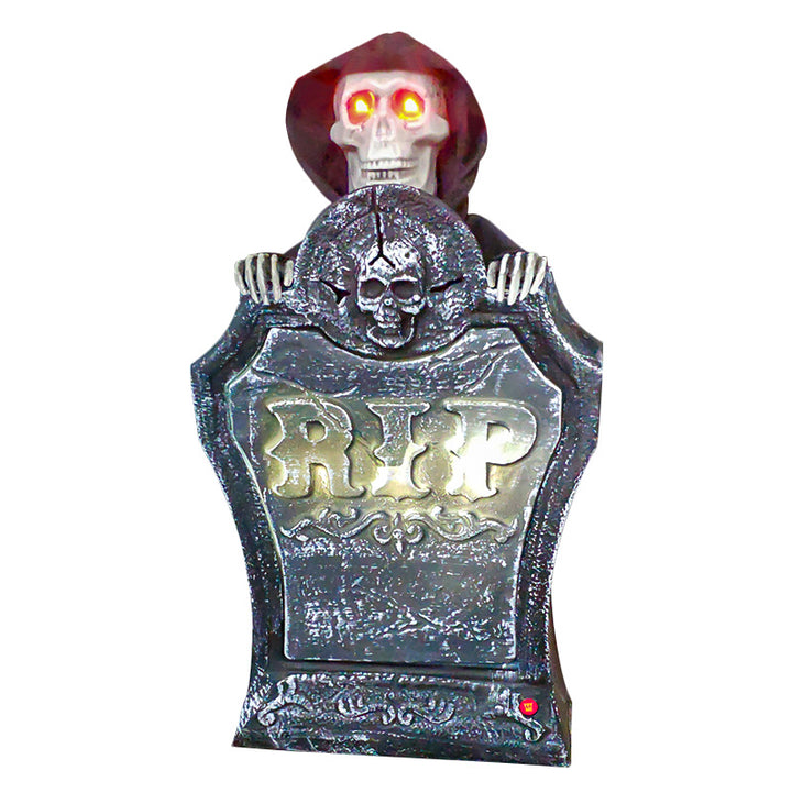 Halloween Animated Tombstone Decoration Bowlift