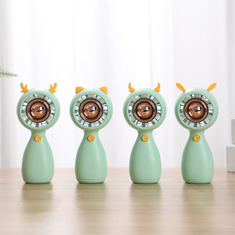 Women's portable mini fan with creative animal ears Bowlift