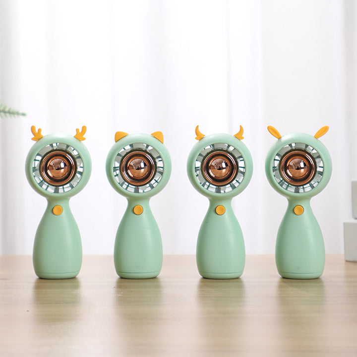 Women's portable mini fan with creative animal ears Bowlift