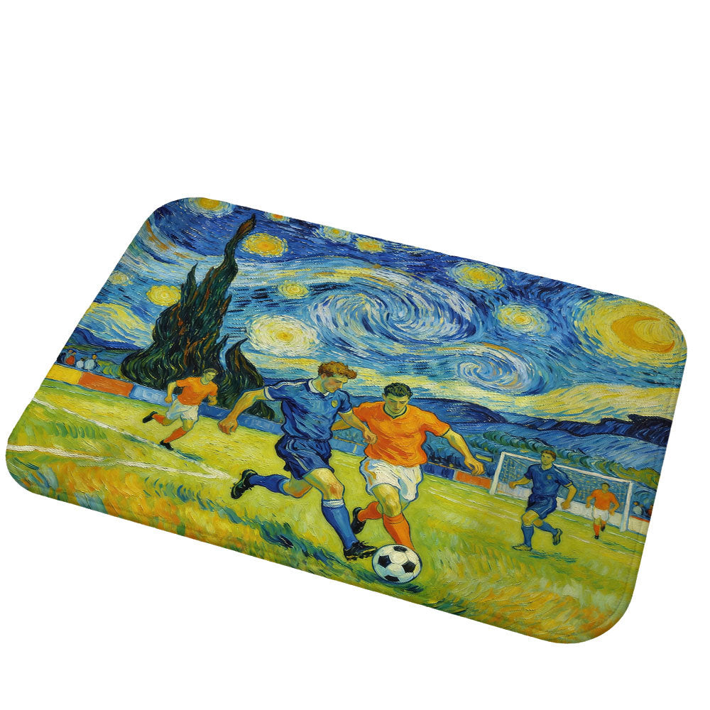 Artistic Football-Themed