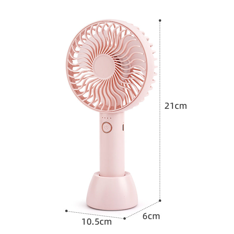 Ladies portable USB table fan with flexible tilt mechanism Bowlift