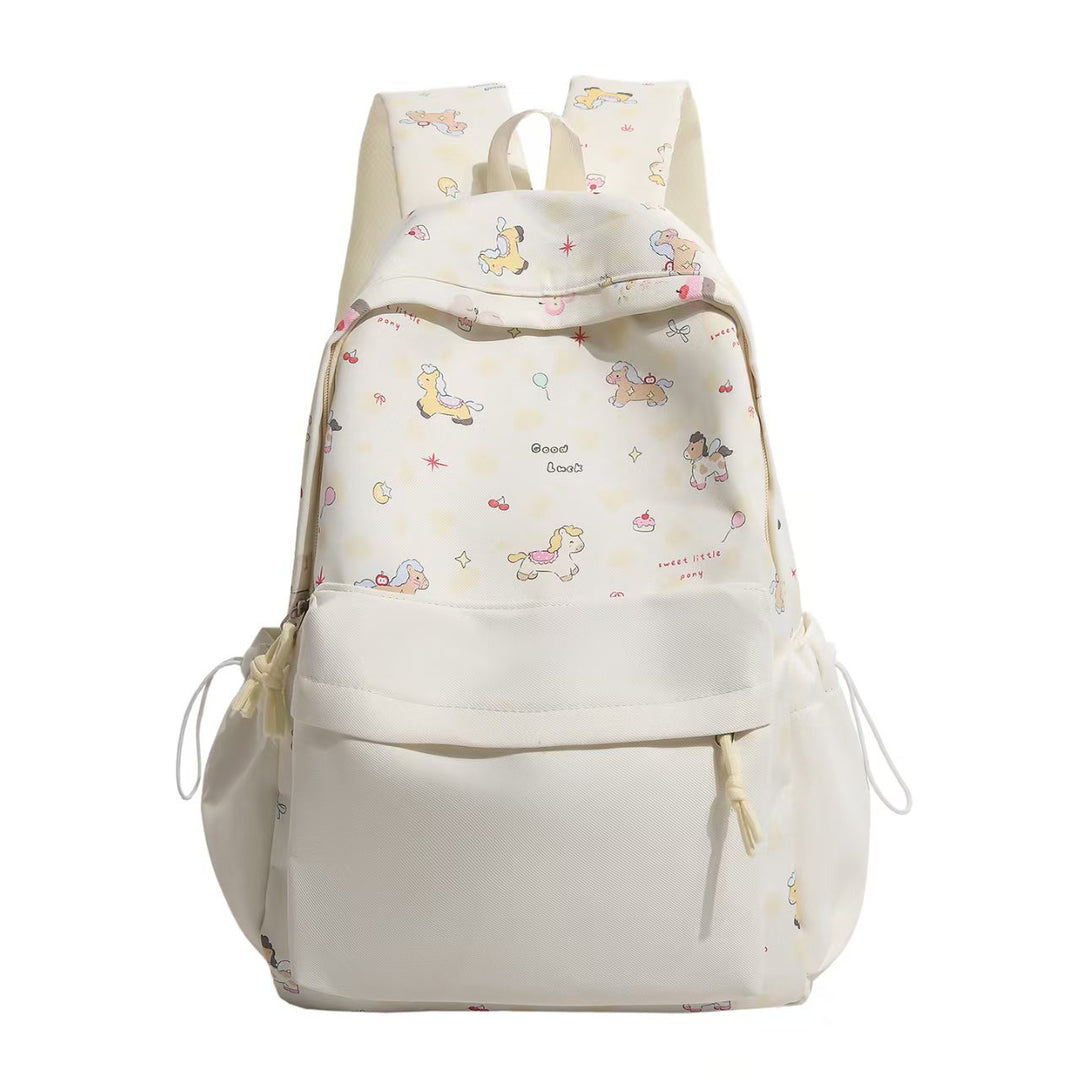 Playful Animal Illustration Backpack Bowlift