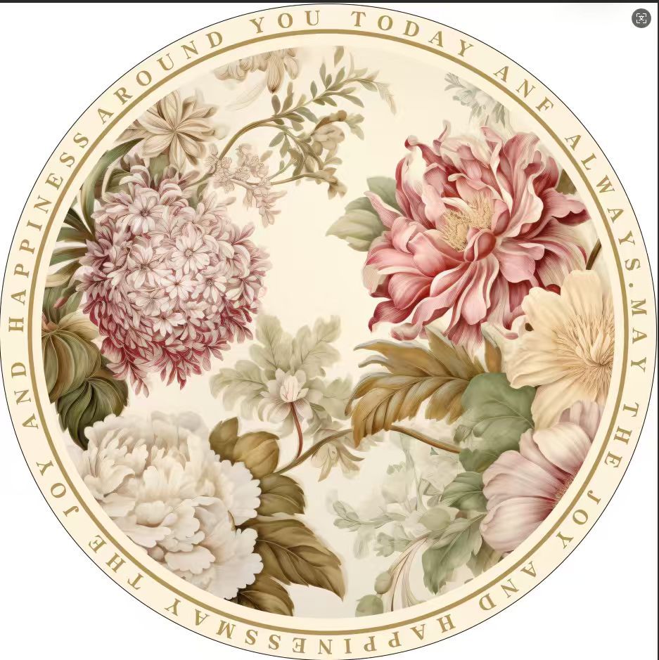 Decorative Scalloped Table Placemats