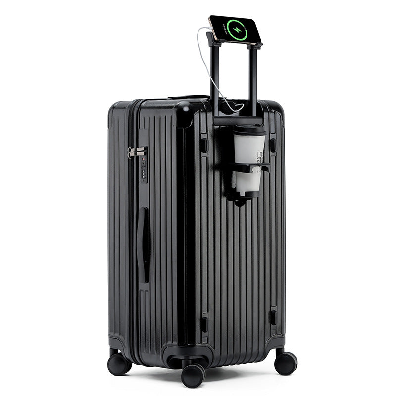Smart Charging Rolling Suitcase Bowlift