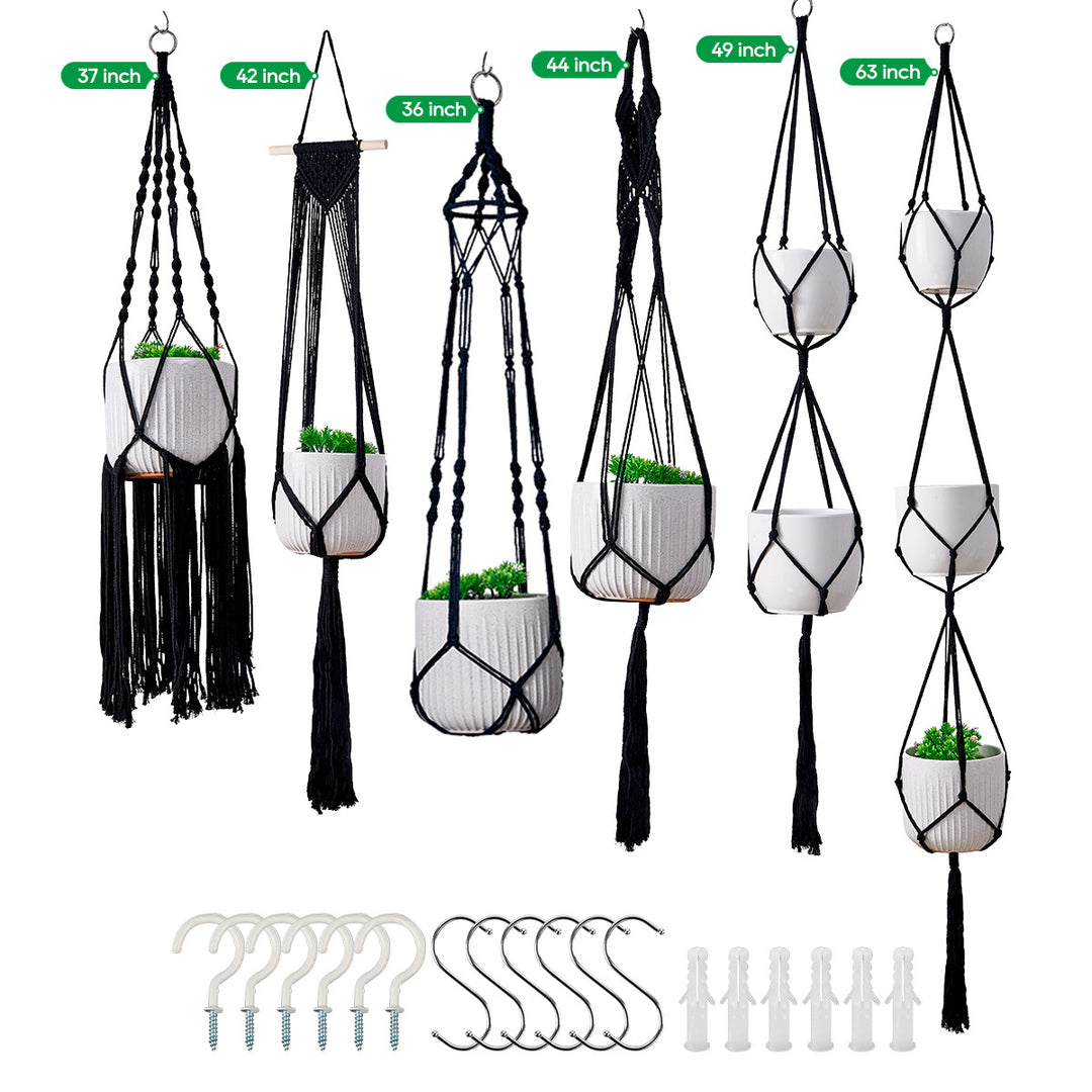 Macramé Plant Hanger Set