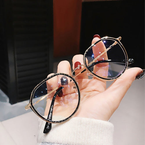 Women's fashion glasses frame with elegant accents Bowlift
