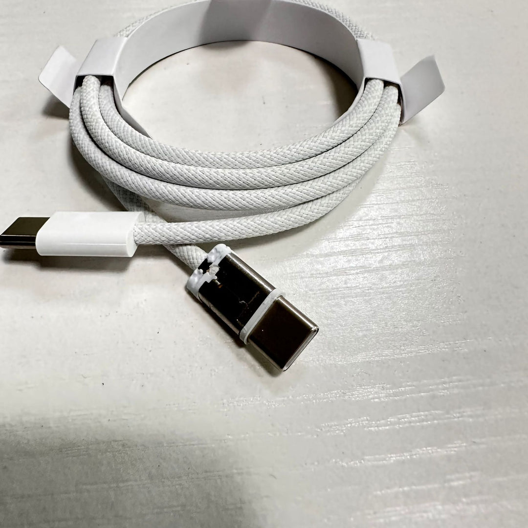 Braided USB-C to USB-A reinforced charging cable with nylon braid Bowlift