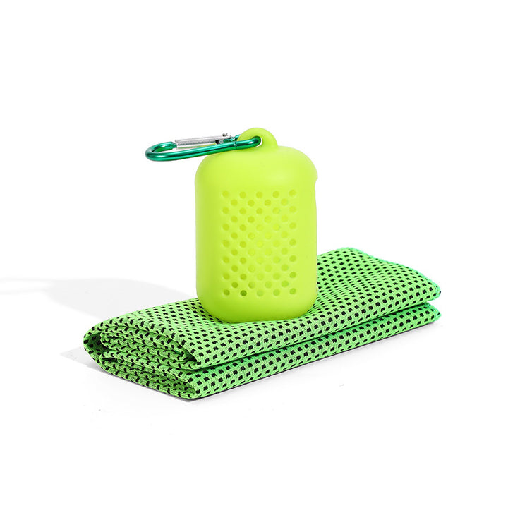 Unisex cooling towel in storage case Bowlift