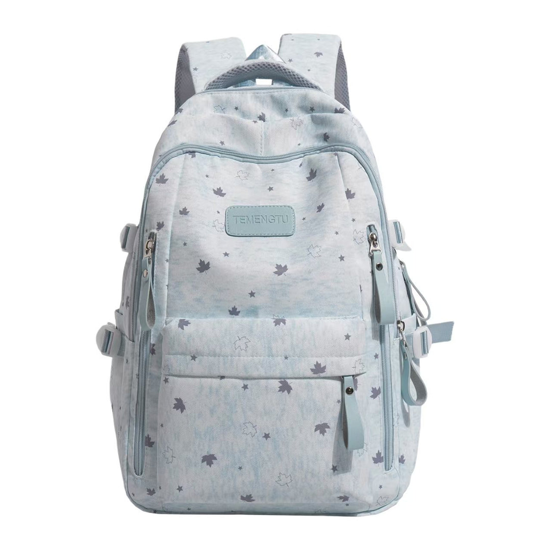 Floral Print Multi-Compartt Backpack Bowlift