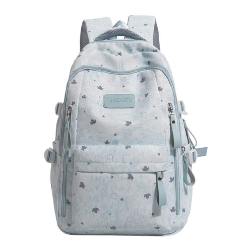 Floral Print Multi-Compartt Backpack Bowlift