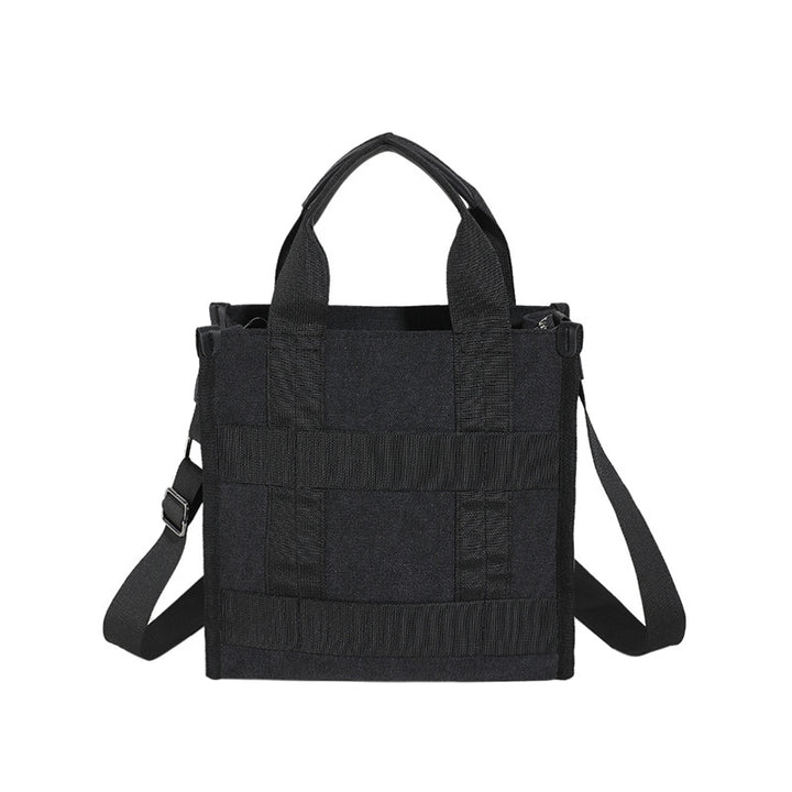Versatile Canvas Shoulder Bag Bowlift