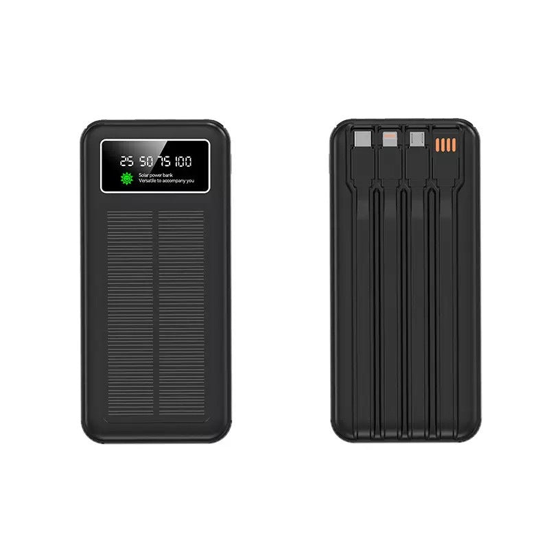 Solar Powerbank with Integrated Digital Display Bowlift