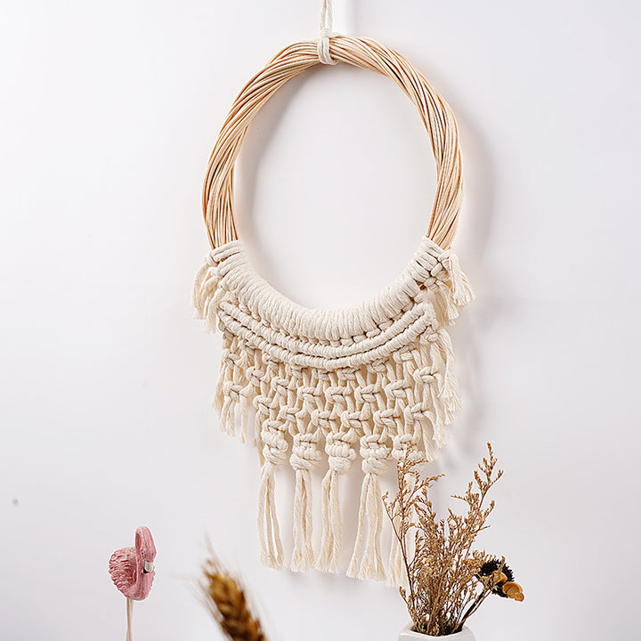 Macramé Decorative Circular Wall Hanging Bowlift