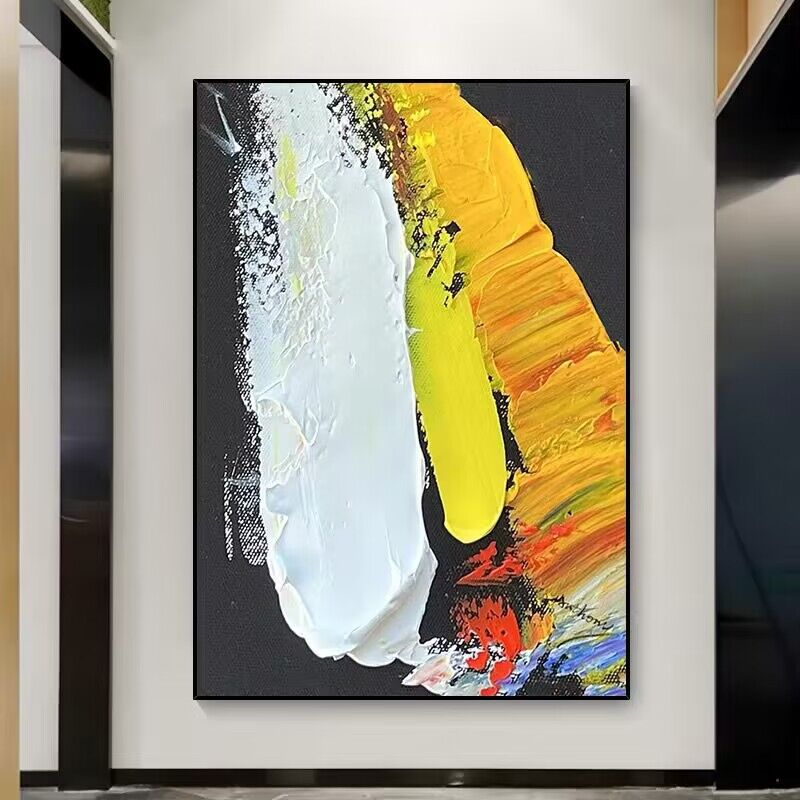 Abstract Textured Canvas Art Print