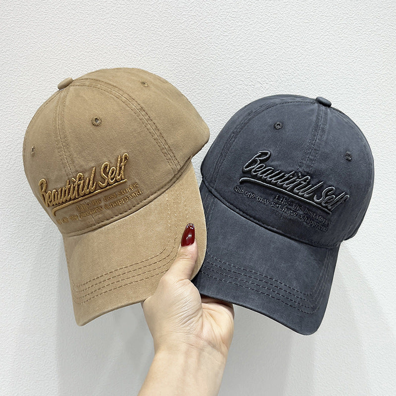 Women's Trendy Embroidered Cap Bowlift