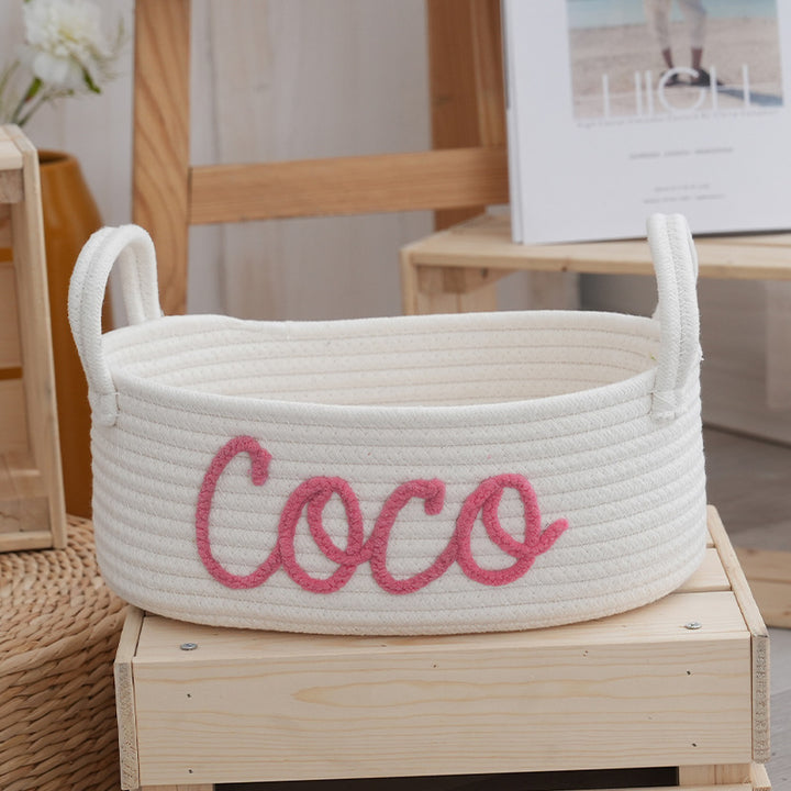 Soft and Decorative Storage Basket Bowlift