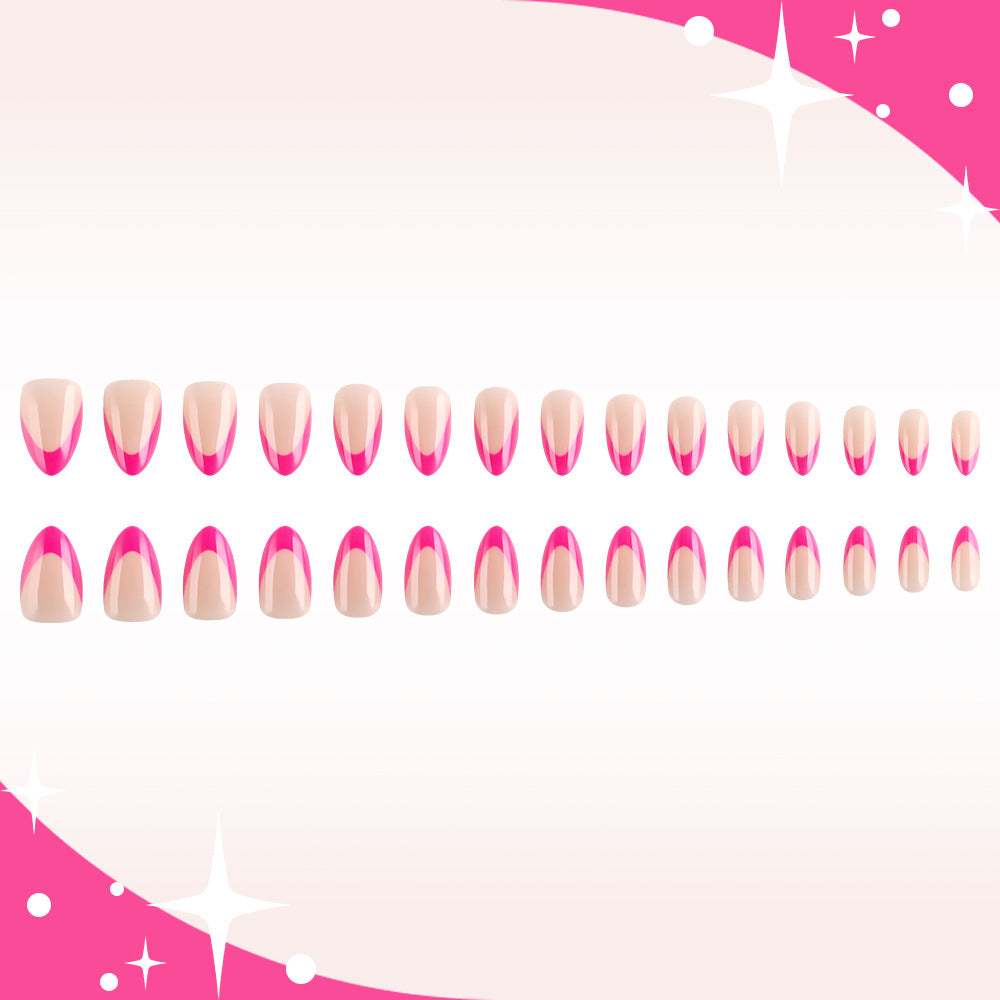 Elegant Stiletto Press-On Nails Bowlift