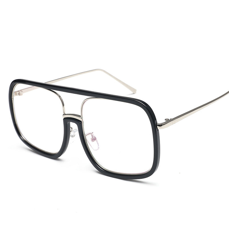 Women’s Fashion Glasses Frame with Oversized Rectangle Design Bowlift