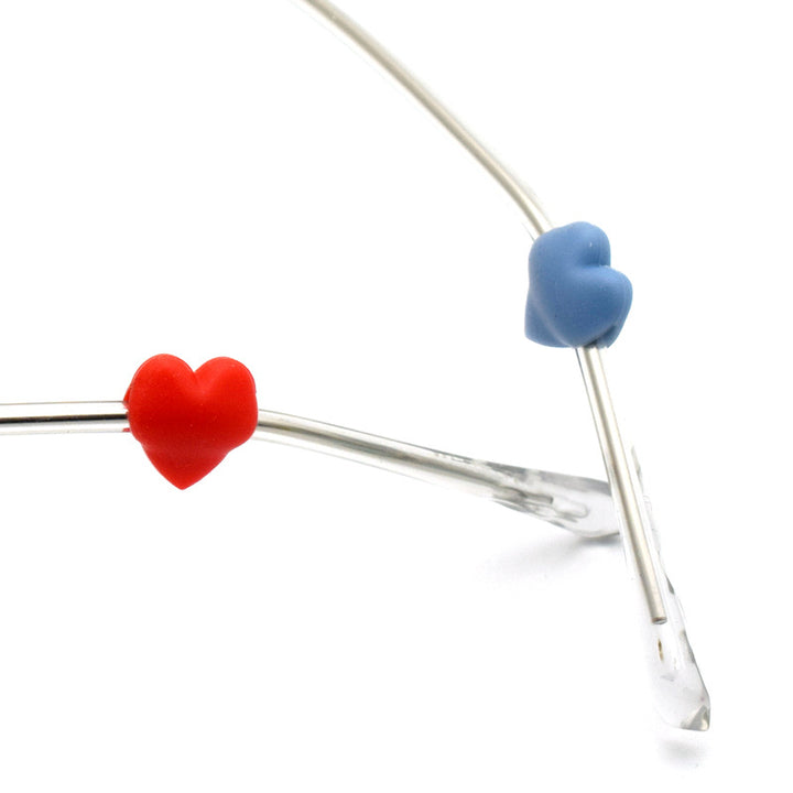 Heart-Shaped Silicone Keychain Holders Bowlift