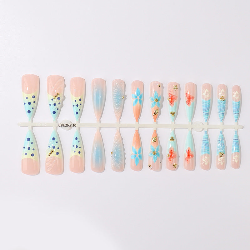 Artistic Gel Nail Tips Set Bowlift