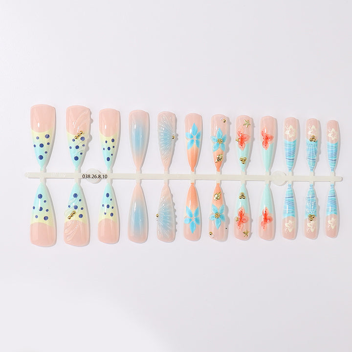 Artistic Gel Nail Tips Set Bowlift