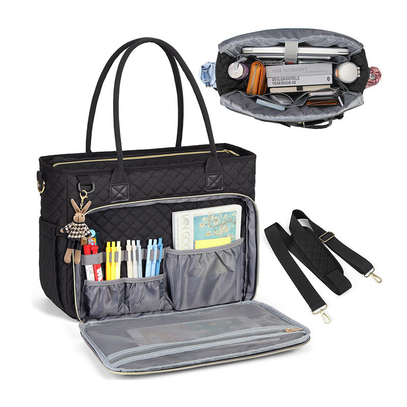 Stylish and spacious handbag with practical compartments Bowlift