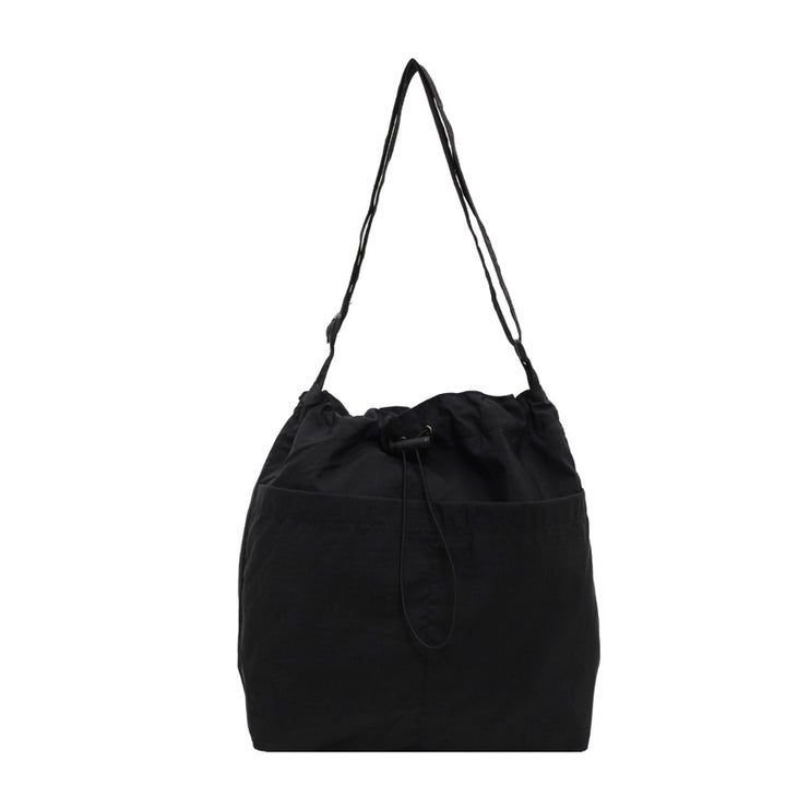 Trendy Drawstring Shoulder Bag Bowlift