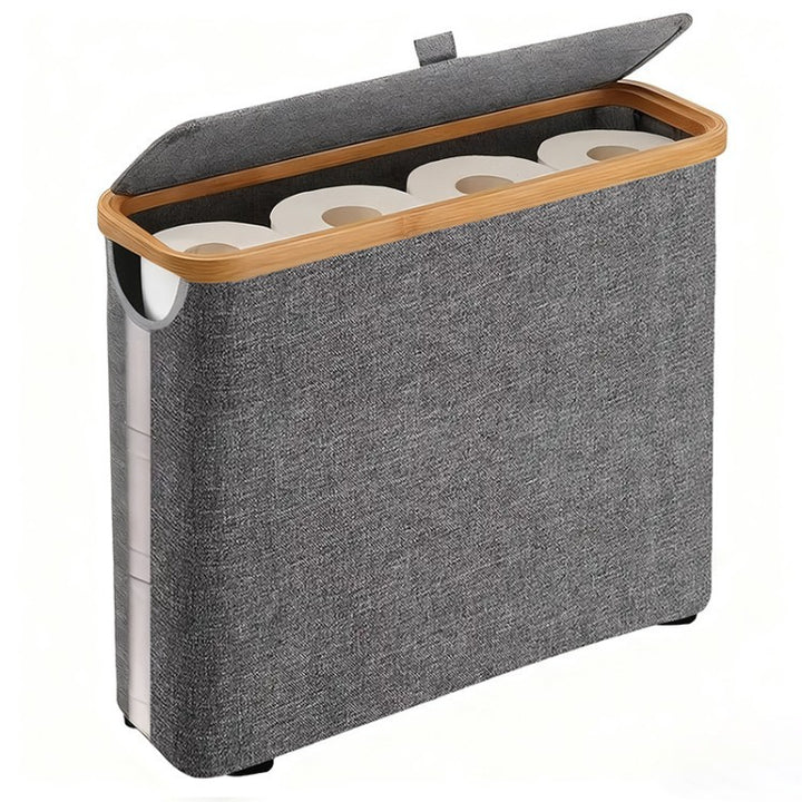 High-quality laundry basket with lid and handle Bowlift
