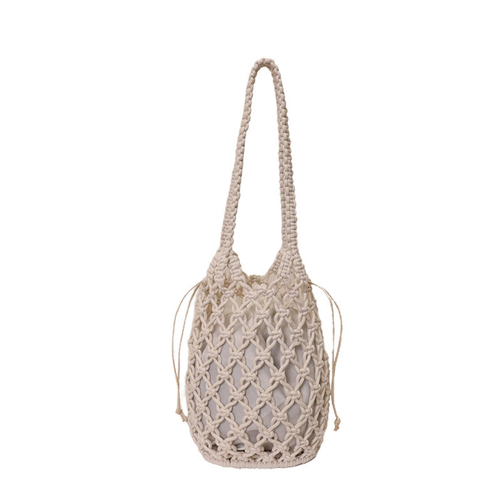 Stylish Macrame Tote Bag Bowlift