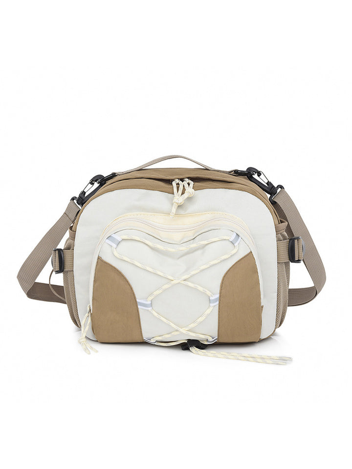 Lightweight Multi-Compartment Crossbody Bag Bowlift