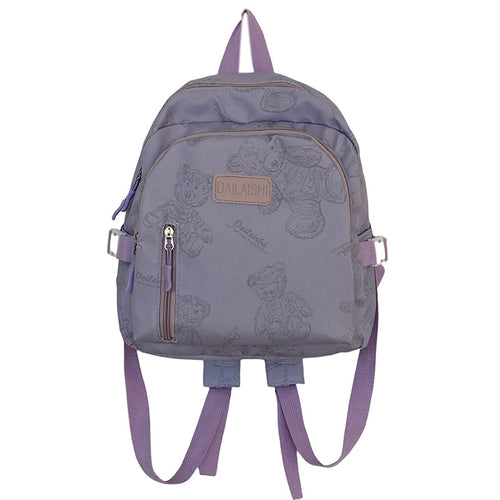 Teddy Bear Pattern Backpack