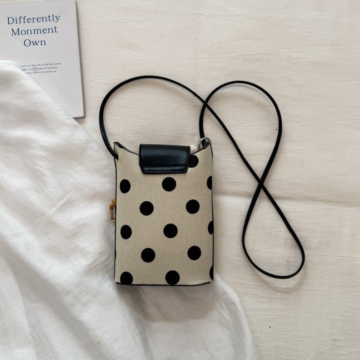 WoPlayful Polka Dot Crossbody Bag Bowlift