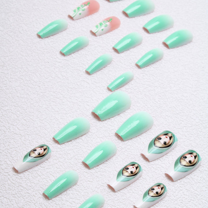 Artistic Character Design Press-On Nails Bowlift