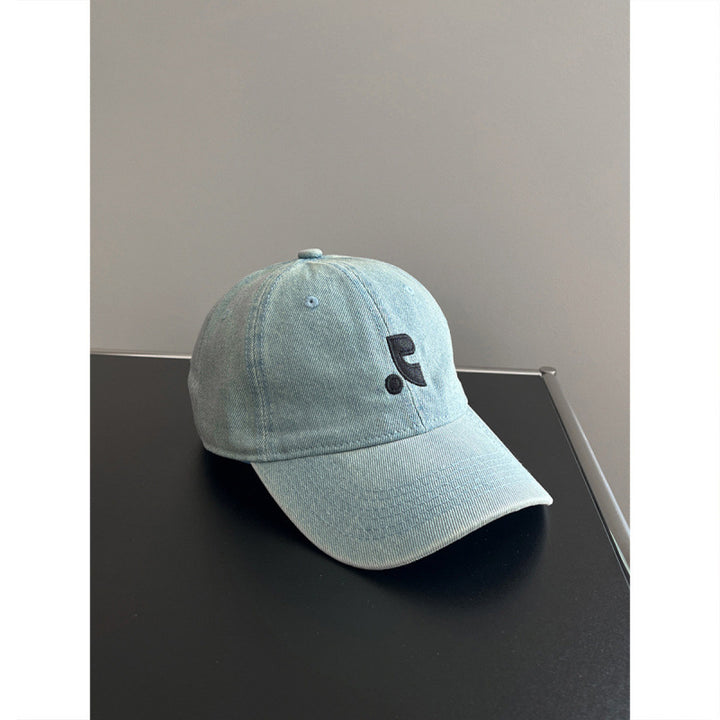 Women's Denim Adjustable Baseball Cap Bowlift
