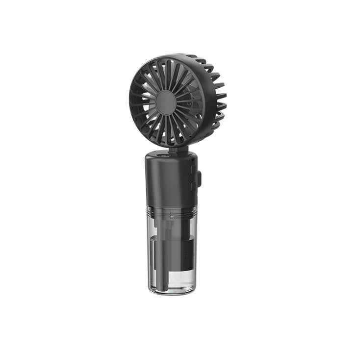 Unisex portable fan with water mist from Bowlift