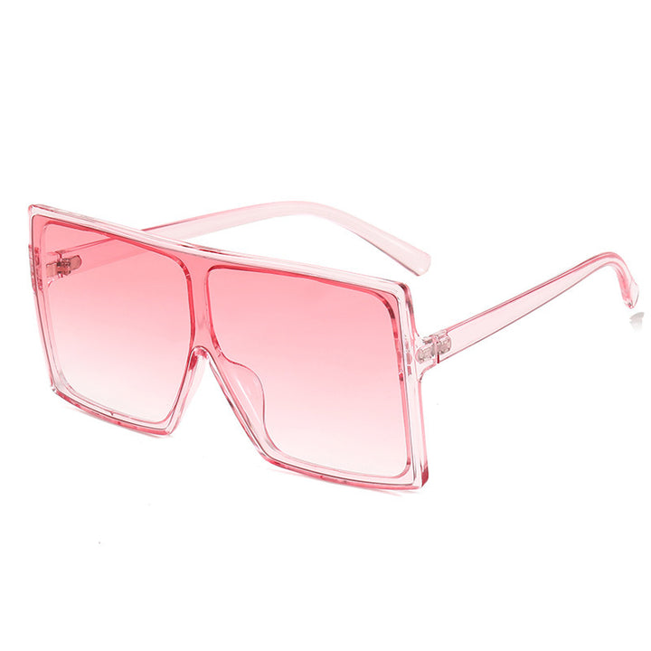 Women's Oversized Sunglasses in Fashionable Geometric Design Bowlift
