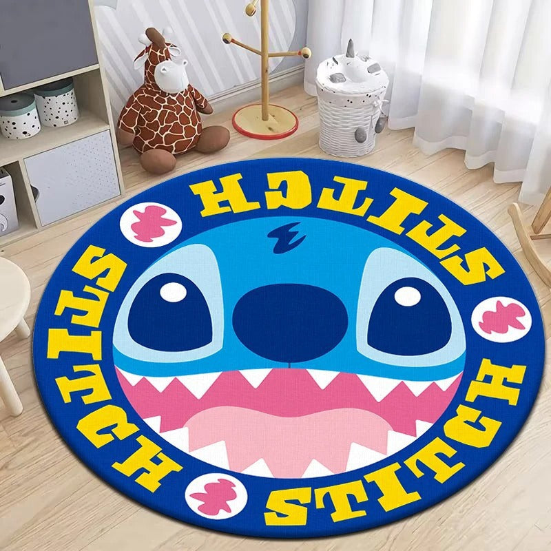 Cartoon Character Round Area Rug
