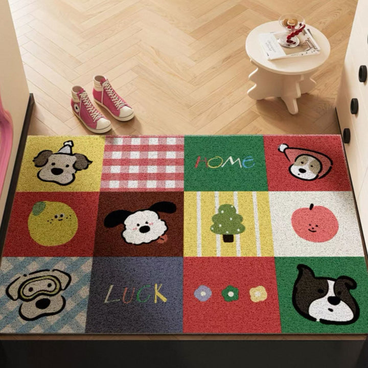 Cartoon-Themed Entrance Mat Bowlift