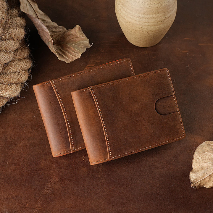 Premium Leather Wallet with RFID Protection